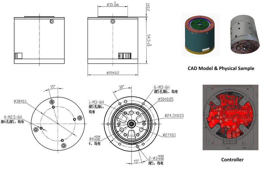 Robot dog joint module